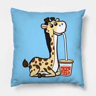 Boba Giraffe Pillow