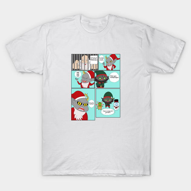 Discover Fun Christmas Comic Pt. 2 - Christmas Art - T-Shirt