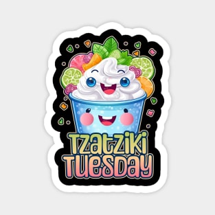 Tzatziki Tuesday Foodie Design Magnet