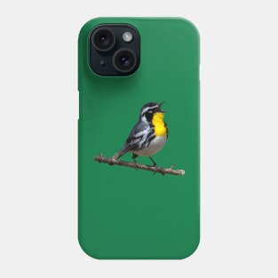 Yellow throated warbler Phone Case