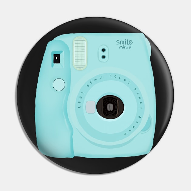 Instant Camera Pin by prissipix