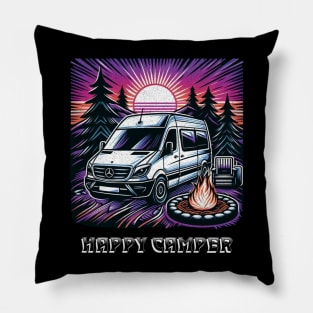 Happy camper sprinter van Pillow