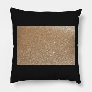 Sparkle and shine in gold Pillow