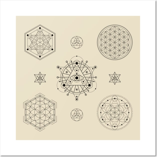 Sacred Geometry Metatron S Cube Flower