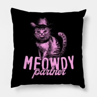 meowdy partner Pillow