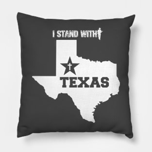 I stand with Texas, Patriot Pillow