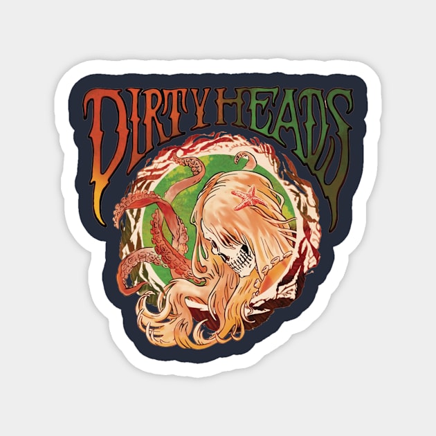 Dirty Head Octopus Girls Magnet by Maison Nuit