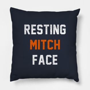 Resting Mitch Face Pillow