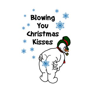 Blowing You Christmas Kisses T-Shirt