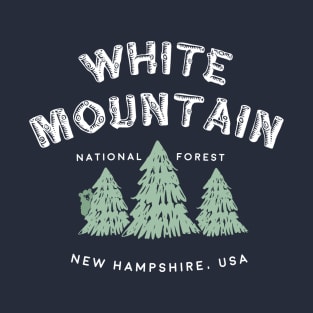 White Mountains Forest Nature New Hampshire T-Shirt