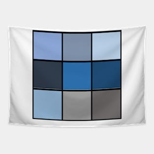 Pastel Blue Tapestry