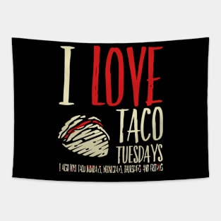 I love Taco Tuesdays Tapestry