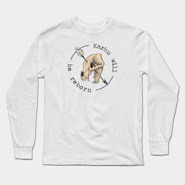 Karhu - Bear - Long Sleeve T-Shirt | TeePublic