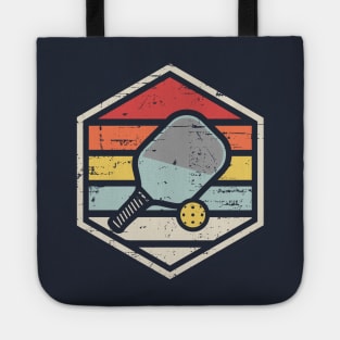 Retro Badge Pickleball Tote