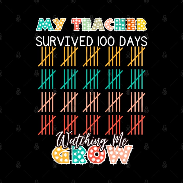 My Teacher Survived 100 Day Watching Me Grow 100 School Days by Emouran