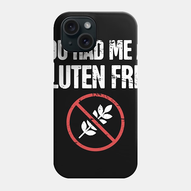 Funny Gluten Free Celiac Disease Phone Case by MeatMan