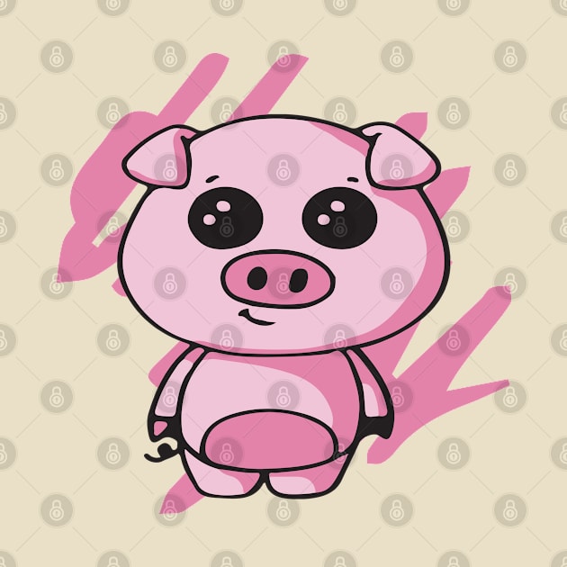 Squiggles - Baby Piglet by madmonkey