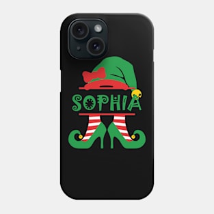 Christmas elf girl Phone Case