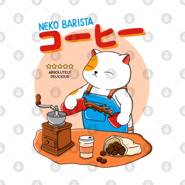 Neko Barista by Kimprut