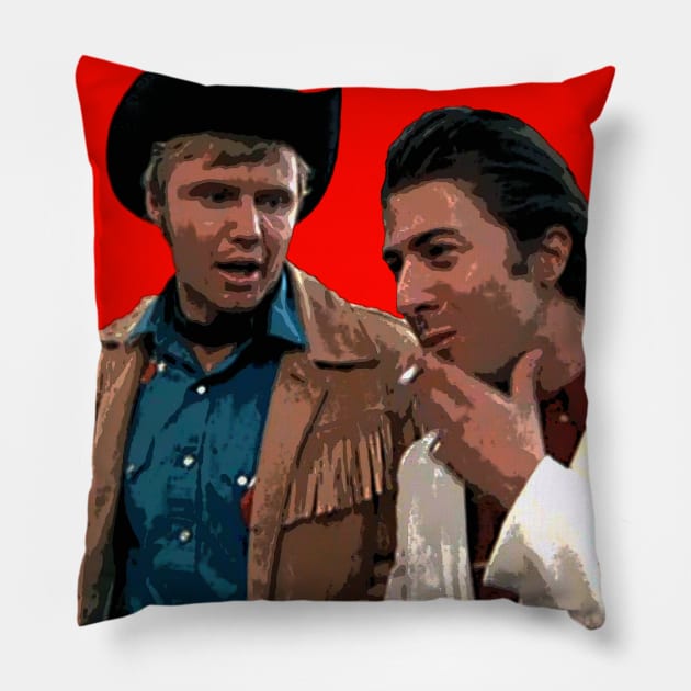 midnight cowboy Pillow by oryan80