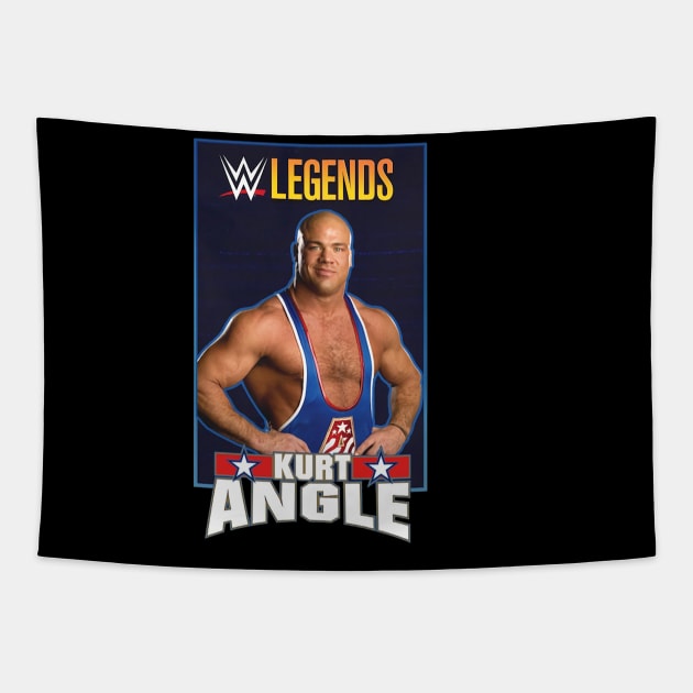 Kurt Angle Legends Tapestry by Holman