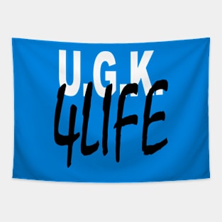 UGK4LIFE blue Tapestry