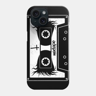 Black Metal - Mixtape - Goth Humor Phone Case