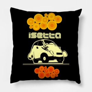 Isetta Bubble Car Pillow