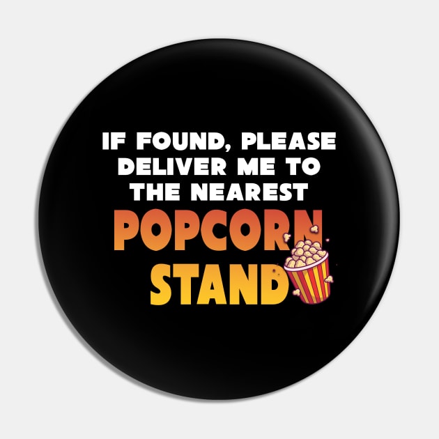 Popcorn Stand Pin by ParkBound
