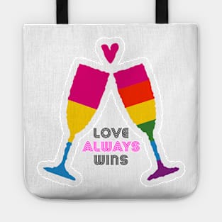 Love always wins - Pride Tote