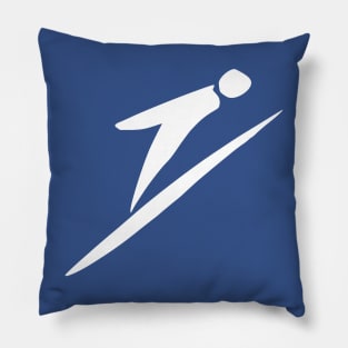 ski jump Pillow