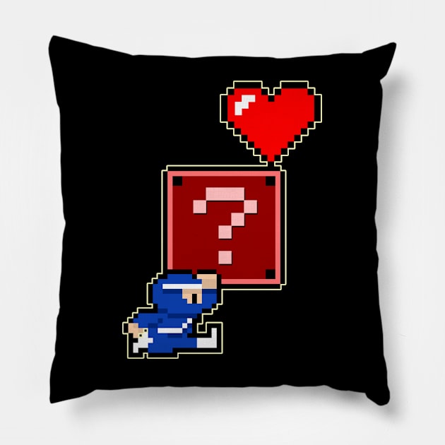 Valentine Ninja Pillow by MonkeyLogick