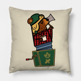 Lumbearjack in the Box Pillow