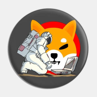 Shiba inu token shiba coin Theta Crypto coin Crytopcurrency Pin