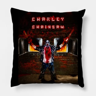 Charley Chainsaw Crematorium 2 Pillow