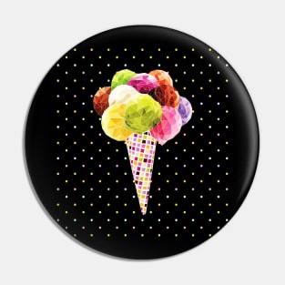 Ice cream Pin