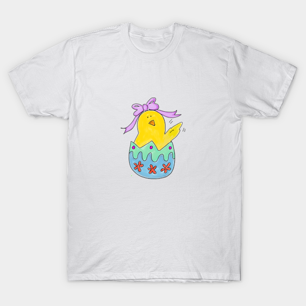 An Egg with a Nice Surprise - Easter Egg - T-Shirt