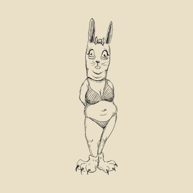 Bikini Bunny by vokoban