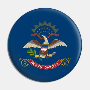 Flag of North Dakota Pin