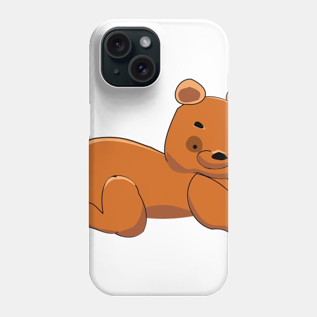 Teddy Phone Case by linesdesigns