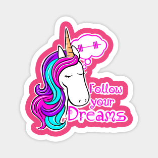 Unicorn Dreams Magnet