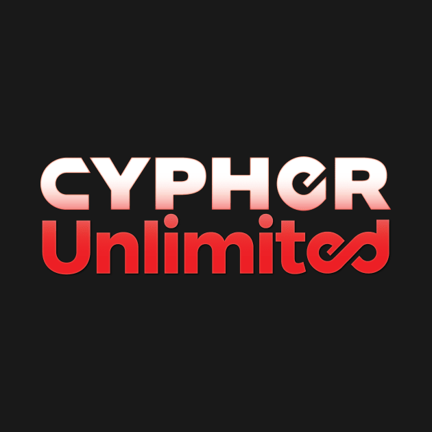 White and Red CU Logo by Cypher Unlimited