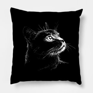 Cat Portrait Pillow