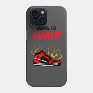 born to jump - basketball Phone Case