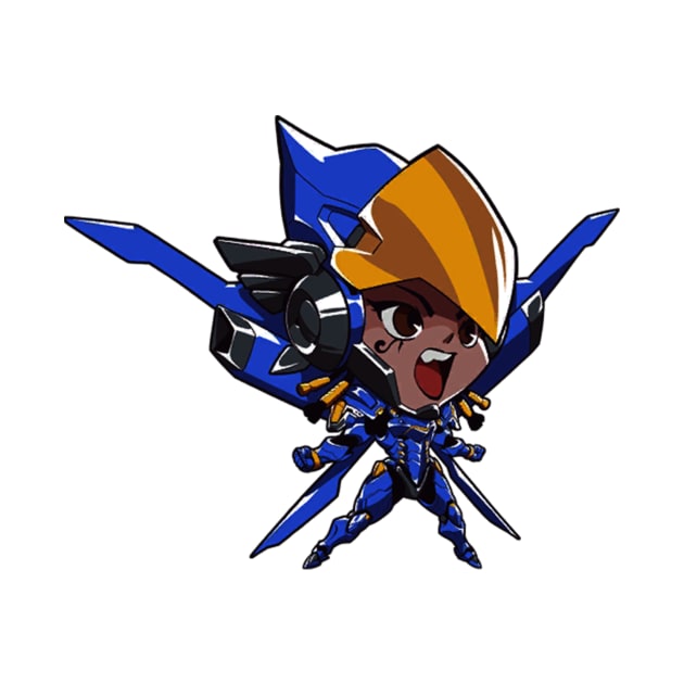 Pharah Cute Spray - Overwatch by Bystanders