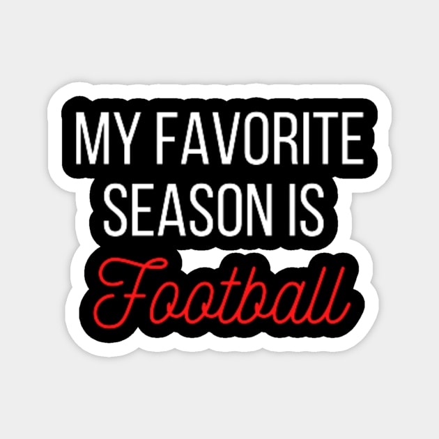 My favorite season is Football Magnet by gabiworld