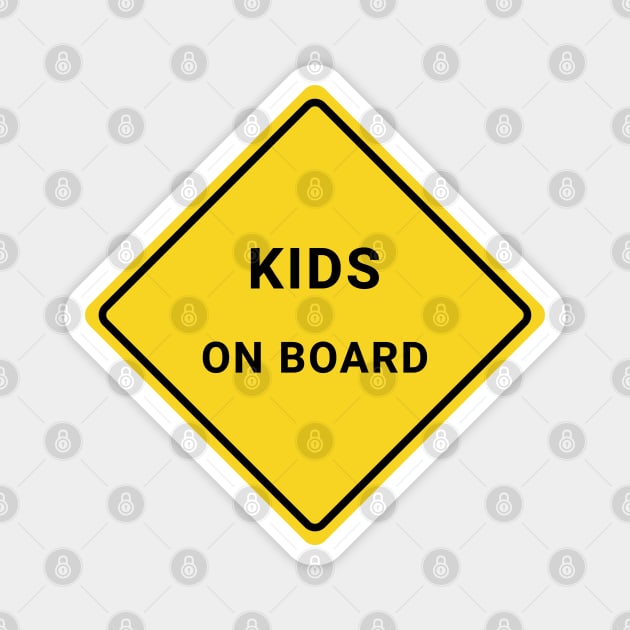 Kids on Board Magnet by powniels