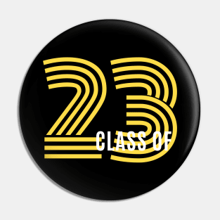 Class Of 2023. Simple Typography Black 2023 Class Of/ Graduation Design. Pin