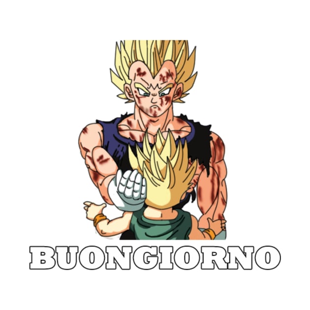 Il buongiorno di Majin Vegeta by joelub