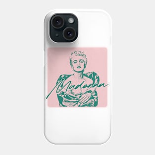 Madonna // Retro 80s Aesthetic Design Phone Case